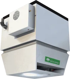 Mycond OXA-GD — gas-fired warm air unit, 54.75 kW