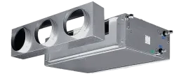 High ESP duct fan coil units DFCL series