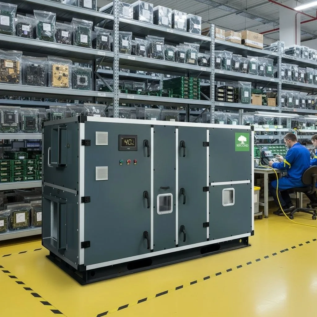 Dehumidification systems for warehouses: how to protect goods and equipment from moisture