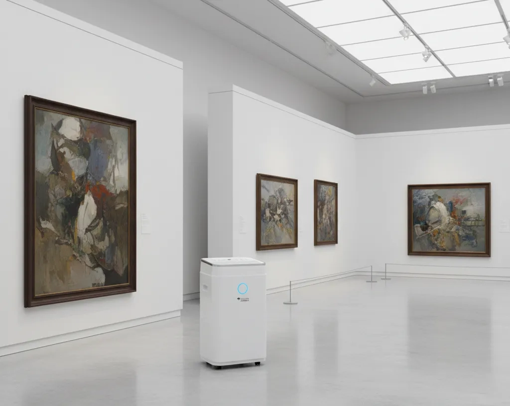 Engineering design of air dehumidification systems for museums and archives: technical methodology